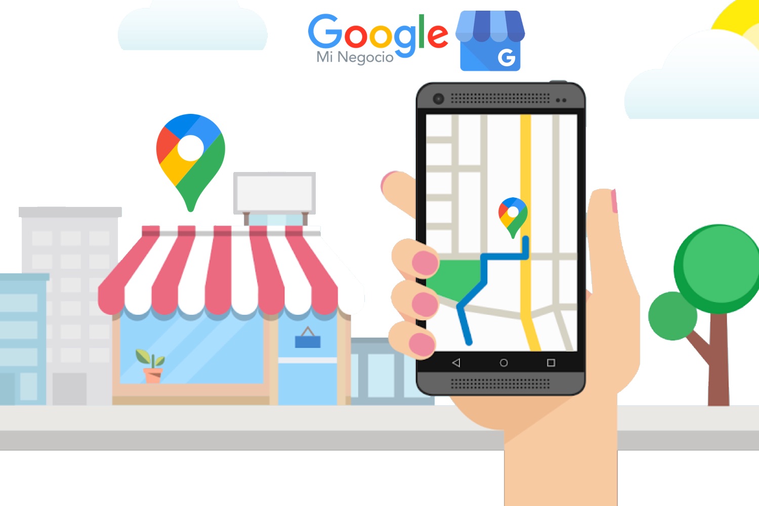 Cómo poner mi negocio en Google Maps o My Business
