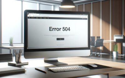 Error 504: ¿qué es y cómo solucionarlo?