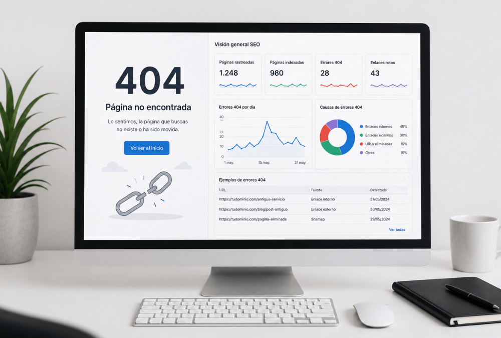 Error 404: qué es, por qué aparece y cómo afecta al SEO