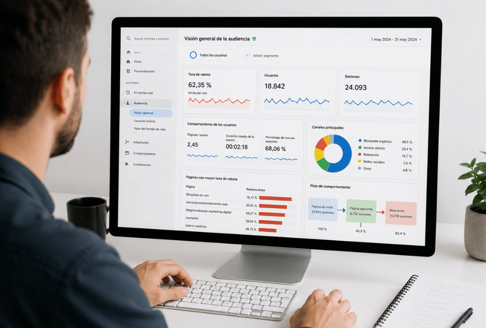 Tasa de rebote: qué es y cómo afecta al SEO de tu web