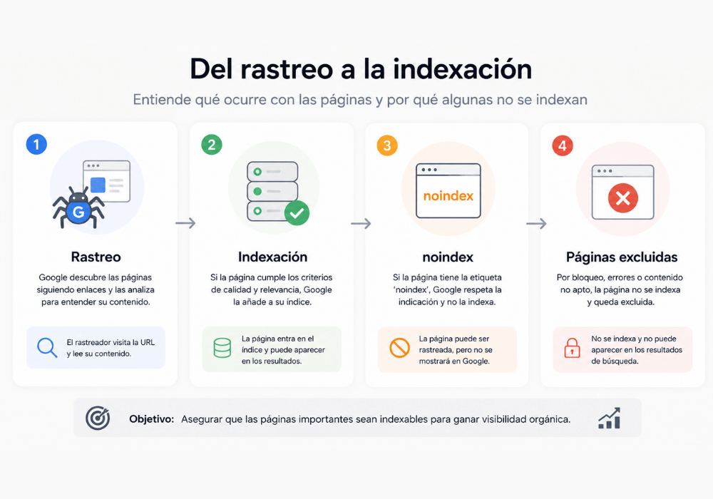 Páginas no indexables (1)