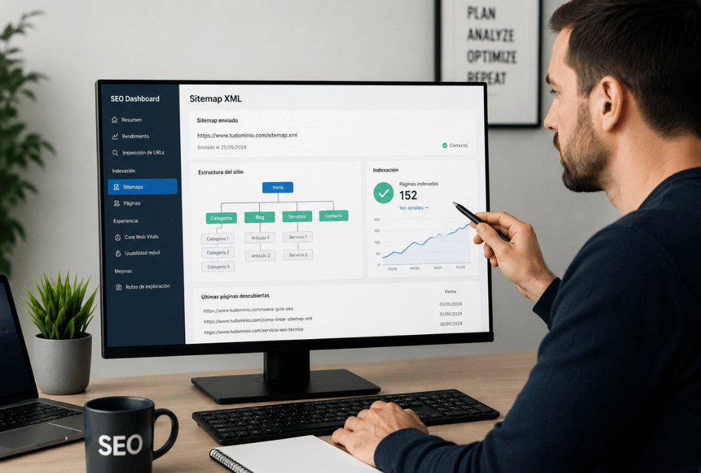 Cómo crear un sitemap XML para mejorar la indexación y el SEO